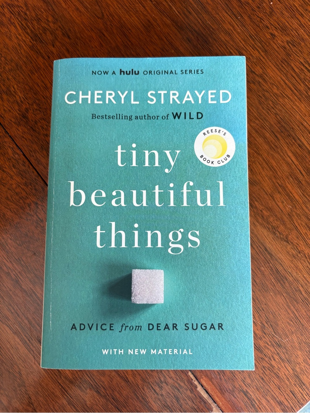 3/$20 Tiny Beautiful Things Cheryl Strayed - Teal paperback novel book